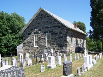 Calvary Church and Cemetery. Click for full size. Calvary Church and Cemetery image. Click for full size.