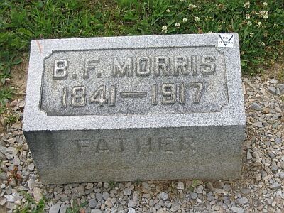 Final Resting Place of B.F. Morris. Click for full size. Final Resting Place of B.F. Morris image. Click for full size.
