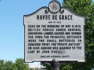 Havre de Grace Marker image. Click for full size.