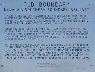 Old Boundary Marker image. Click for full size.
