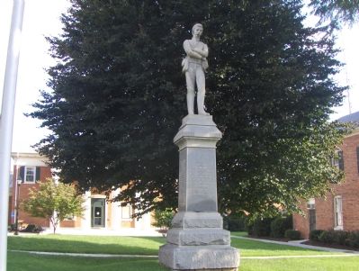 Clarke County Confederate Memorial image. Click for full size.
