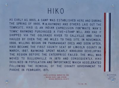 Hiko Marker image. Click for full size.