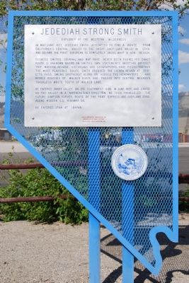 Jedediah Strong Smith Marker image. Click for full size.