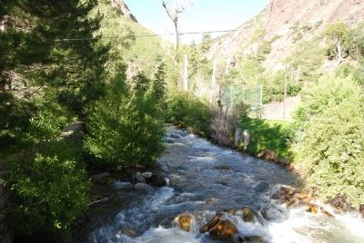 Big Cottonwood Creek (source of water). Click for full size. Big Cottonwood Creek (source of water) image. Click for full size.