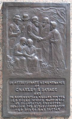 In affectionate rembrance of Charles R. Savage image. Click for full size.