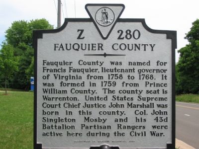 West or Fauquier County Side image. Click for full size.