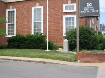 Flagpole Next to Marker image. Click for full size.