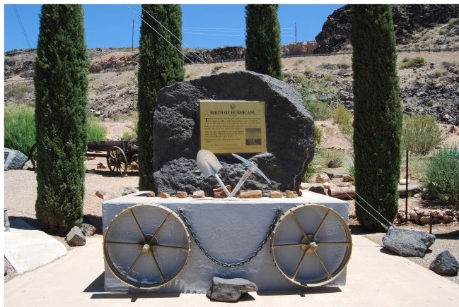 Birth of Hurricane Marker. Click for full size. Birth of Hurricane Marker image. Click for full size.