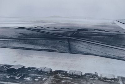 Hangars #2 through #5 as they appeared in 1959. Click for full size. Hangars #2 through #5 as they appeared in 1959 image. Click for full size.
