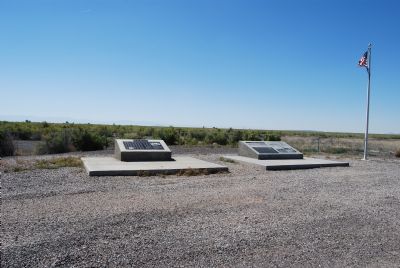 Topaz Interment Camp and This Marker image. Click for full size.