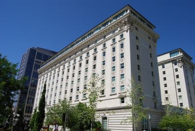 East side of Hotel Utah. Click for full size. East side of Hotel Utah image. Click for full size.