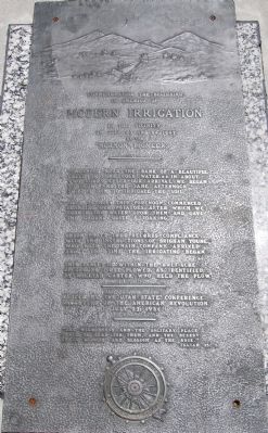 Modern Irrigation Marker image. Click for full size.