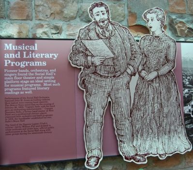 Musical and Literary Programs image. Click for full size.