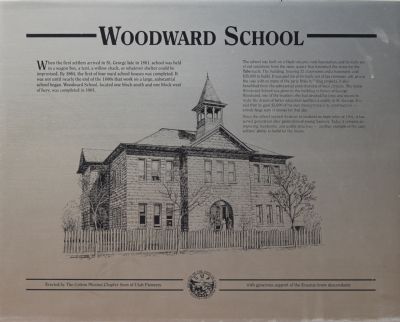 The Woodard School Marker image. Click for full size.