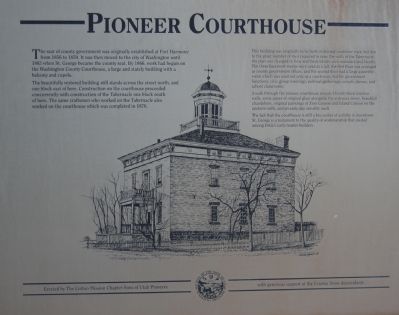 Pioneer Courthouse Marker image. Click for full size.