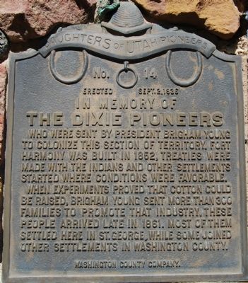 The Dixie Pioneers Marker image. Click for full size.