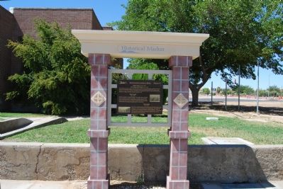 Marker on First North Street. Click for full size. Marker on First North Street image. Click for full size.