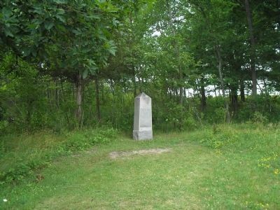 Marker in Saratoga National Historic Park image. Click for full size.
