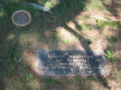 Samuel Hartford Grave Marker image. Click for full size.
