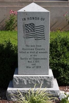 In Honor Of The Men from Harrison County Marker image. Click for full size.