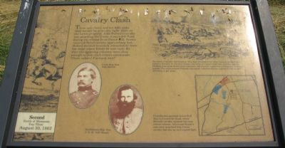 Cavalry Clash Marker. Click for full size. Cavalry Clash Marker image. Click for full size.