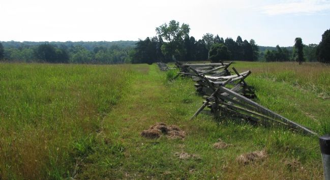 Reconstructed Fence Line. Click for full size. Reconstructed Fence Line image. Click for full size.
