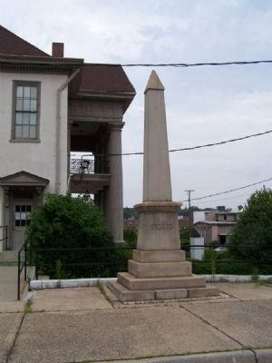 Monument to William Gregg, founder. Click for full size. Monument to William Gregg, founder image. Click for full size.