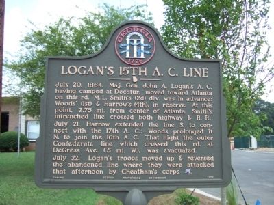 Logan's 15th A.C. LIne Marker image. Click for full size.