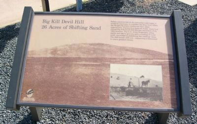 Big Kill Devil Hill Marker image. Click for full size.