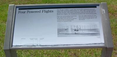 Four Powered Flights Marker image. Click for full size.
