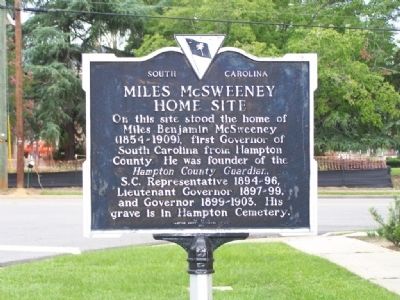 Miles McSweeney Home Site Marker image. Click for full size.