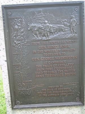 Knox Trail Marker. Click for full size. Knox Trail Marker image. Click for full size.