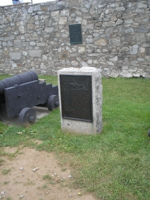 Marker in the Parade Gound of Fort Ticonderoga image, Touch for more information