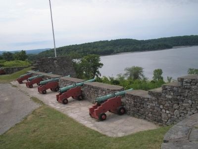 Artillery at Fort Ticonderoga image. Click for full size.