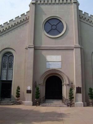 The First Presbyterian Church Marker image. Click for full size.