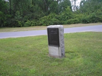 Knox Trail Marker in Fort Edward image. Click for full size.
