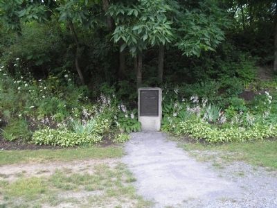 Knox Trail Marker in Schuylerville image. Click for full size.