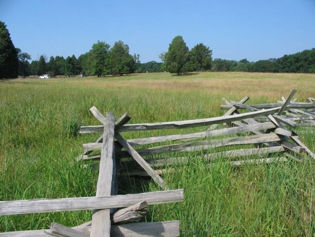 Volley into the Confederates. Click for full size. Volley into the Confederates image. Click for full size.