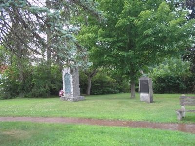 Knox Trail Marker in Schuylerville image. Click for full size.