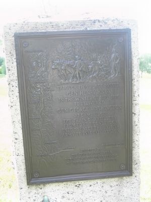 Gen. Henry Knox Trail Marker. Click for full size. Gen. Henry Knox Trail Marker image. Click for full size.