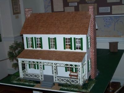 Pascalis Plantation model, on display at Aiken County Museum ( Aiken, SC) image. Click for full size.