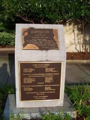 Aiken County 125th Anniversary Marker image. Click for full size.