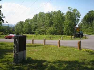 Marker at Mossy Point Boat Launch. Click for full size. Marker at Mossy Point Boat Launch image. Click for full size.