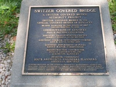 Switzer Covered Bridge image. Click for full size.