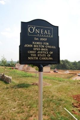 O'Neal Village Marker. Click for full size. O'Neal Village Marker image. Click for full size.