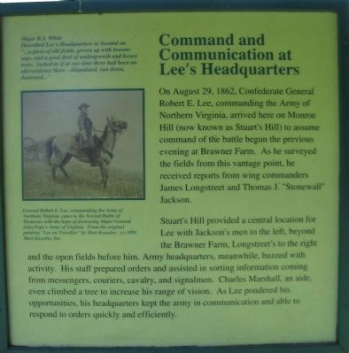 Lee's Headquarters - Center Panel. Click for full size. Lee's Headquarters - Center Panel image. Click for full size.