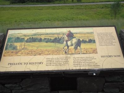Prelude to History Marker. Click for full size. Prelude to History Marker image. Click for full size.