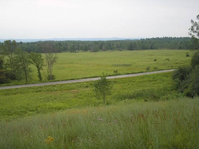 Site of Freeman's Farm. Click for full size. Site of Freeman's Farm image. Click for full size.