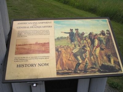 American Encampment and General Headquarters Marker image. Click for full size.