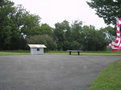 Marker at Saratoga National Historic Park. Click for full size. Marker at Saratoga National Historic Park image. Click for full size.